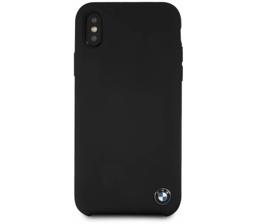 BMW Originele Signature Back Cover Hoesje voor de Apple iPhone X / XS - Zwart  Zwart