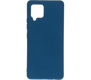 Mobiparts Silicone Cover Samsung Galaxy A42 (2020) Blueberry Blue