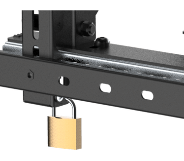 Vision 45"-86", 600 X 400, 640 X 544 X 120-325 Mm TV Standaard - Zwart
