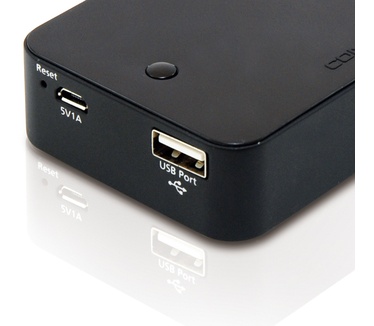 Conceptronic Draadloze kaartlezer met Powerbank