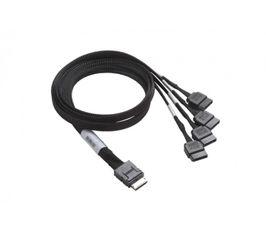 Supermicro CBL-SAST-0933 Zwart