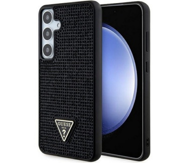 Guess Rhinestones Back Case - Samsung Galaxy S24 (S921) - Zwart Zwart