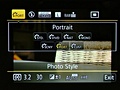 Lumix GH3 menu foto