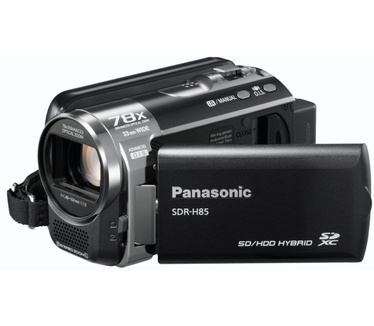 Panasonic  SDR-H85 Zwart