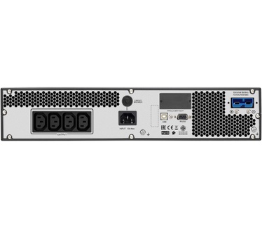 APC Easy-UPS On-Line 2000VA Noodstroomvoeding 4x C13, USB, Railkit, extendable runtime