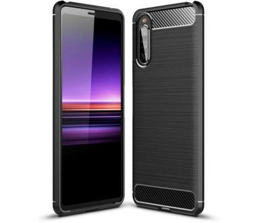 qMust Sony Xperia 10 II Rugged TPU Case - Zwart