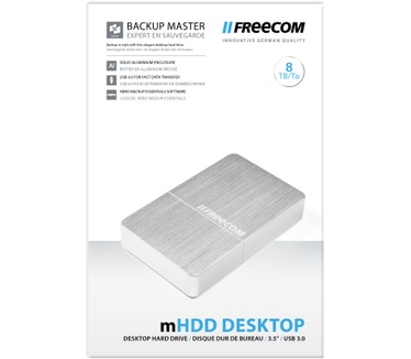 Freecom mHDD Desktop-Station USB 3.0 8TB Zilver