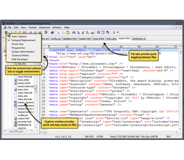UltraEdit screenshot