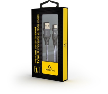 Gembird CC-USB2B-AMCM-1M-WB2