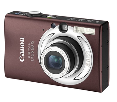 Canon Digital Ixus 80 IS Bruin
