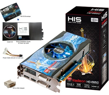 HIS 6850 Fan