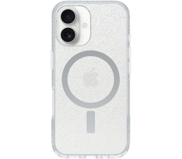 Otterbox Symmetry Series Clear voor MagSafe voor iPhone 16, Stardust (iPhone 16) Transparant