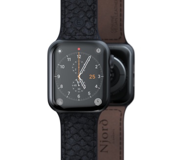 Njord byElements Salmon Leather Watch Strap - Apple Watch 40/41mm - Vindur