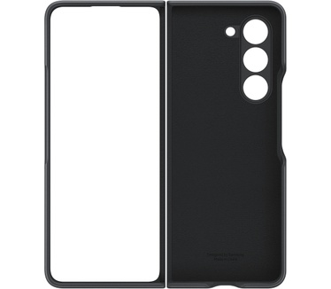 Samsung Galaxy Z Fold5 Vegan Leather Case (Galaxy Z Fold5) Zwart