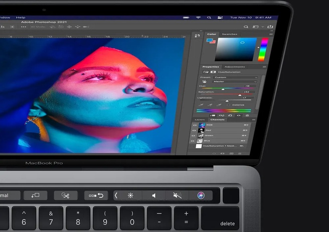 Adobe Photoshop op Apple Macbook Pro M1 via Adobe