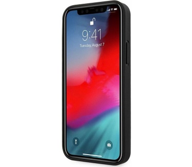 Mercedes-Benz Hand Strap Hard Case iPhone 12 Mini (5.4") - Zwart Zwart