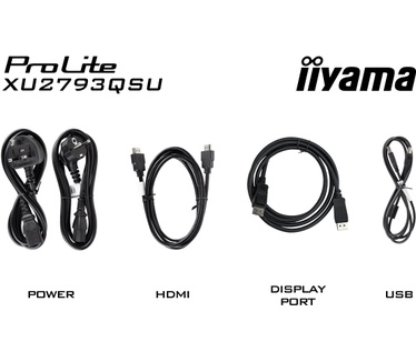 Iiyama ProLite XU2793QSU-B6 Zwart