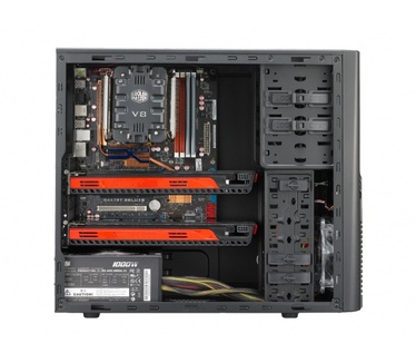 Cooler Master Elite 430 Window (fan met rode LED)