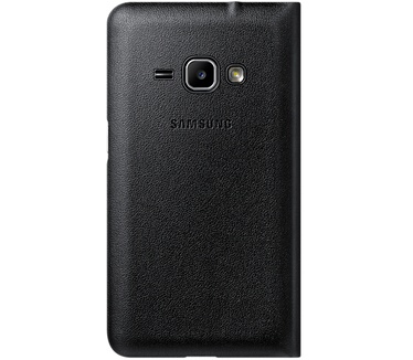 Samsung Galaxy J1 (2016) Flip Wallet (Galaxy J1 2016) Zwart