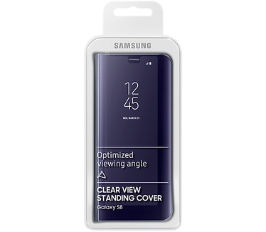 Samsung Galaxy S8 Clear View Cover (Galaxy S8) Paars