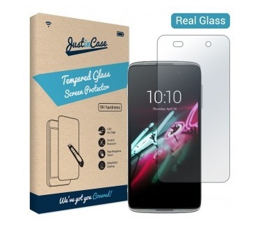 Just in Case Tempered Glass Alcatel One Touch Idol 3 (4.7) - Arc Edge