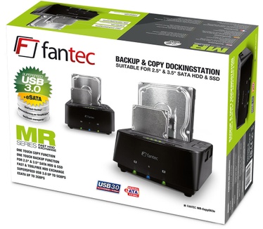 Fantec MR-CopyDU3e Zwart