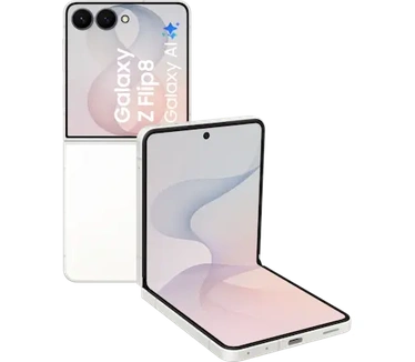 Samsung Galaxy Z Flip8, 12GB ram, 256GB opslag Wit