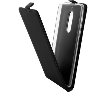 Mobiparts Premium Flip TPU Case Nokia 5 Black