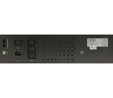 Gembird Gembird - Ups rack 19'' 3.4u 1500va, 4xiec 230v out, iec14 in,rj11, usb, lcd