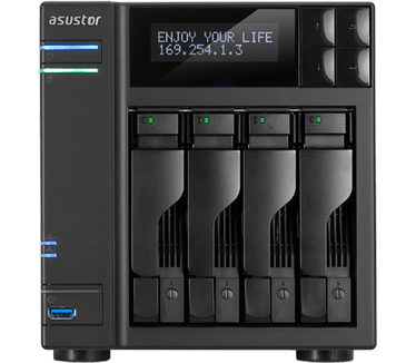 Asustor AS-7004T (Intel i3 3.5GHz Dual-Core, 2GB)