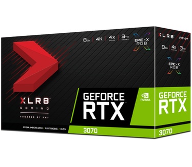 PNY GeForce RTX 3070 8GB XLR8 Gaming EPIC-X RGB Triple Fan Edition