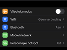 iOS 13 op iPhone XS: donkere modus