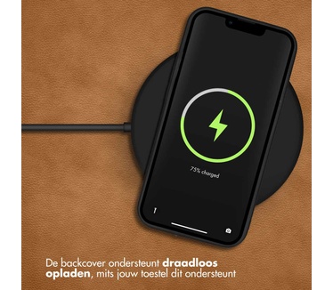 Accezz Premium Leather Card Slot Backcover Samsung Galaxy S22 Plus - Zwart