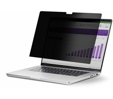 Startech.com 15.6 inch 16:10 Touch Privacy Filter, Anti-Glans Security Filter, Blauw Licht Reductie, Laptop Monitor Screen Protector, +/- 30° Kijkhoek, Opklapbaar