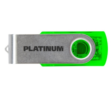 Bestmedia Platinum HighSpeed USB Stick Twister 4GB Groen
