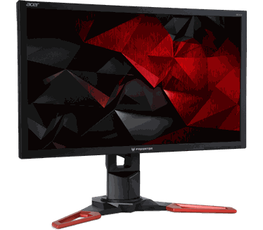 Acer Predator XB241H Rood, Zwart
