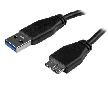 Startech.com Dunne micro USB 3.0-kabel 1 m