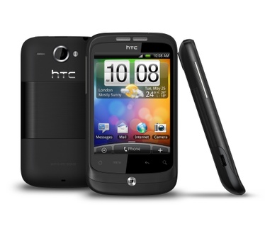 HTC Wildfire Zwart
