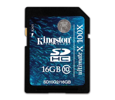 Kingston SDHC 16GB Class 10 G2