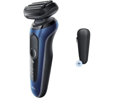 Braun Series 6 60-B1000s Elektrisch Scheerapparaat, Blauw