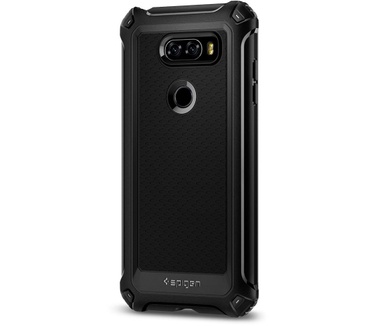 Spigen LG V30 Hoesje Rugged Armor Extra  Zwart