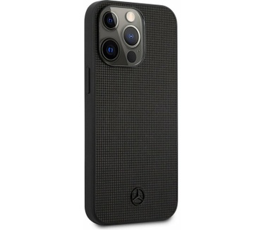 Mercedes-Benz Meshed Hard Case - iPhone 13 Pro Max (6.7") - Zwart Zwart