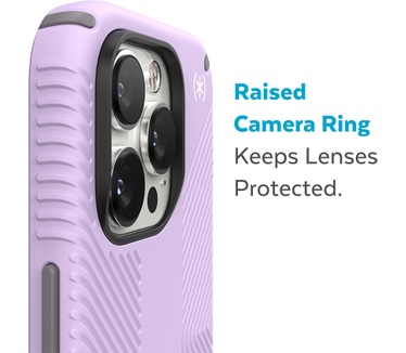 Speck Presidio2 Grip Apple iPhone 14 Pro Max Spring Purple - with Microban