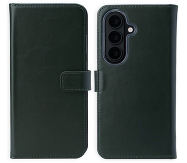Selencia Echt Leren Bookcase Samsung Galaxy S26 Plus - Groen