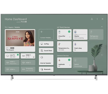 LG UP77 75" Zwart