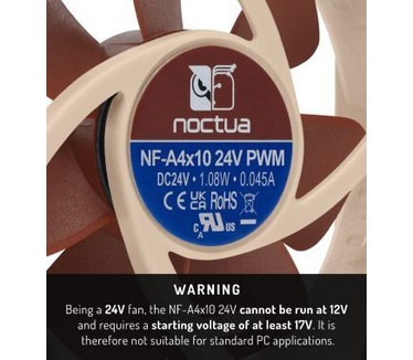 Noctua NF-A4x10 24V PWM, 40mm