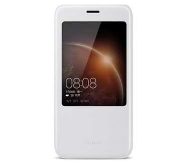 Huawei G8 View Flip Cover - White