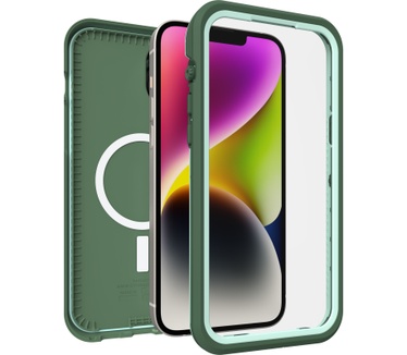 Otterbox OtterBox Fre-hoes voor iPhone 14 Plus voor MagSafe, waterdicht (IP68), schokbestendig, vuilbestendig, gestroomlijnd en dun met ingebouwde schermbeschermer, 5x getest volgens militaire standaard, Dauntless