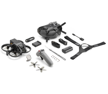 DJI Avata Fly Smart Combo (FPV Goggles V2 + Motion Controller) - Grijs, Zwart