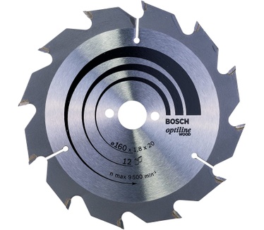 Bosch Optiline Wood Cirkelzaagbladen